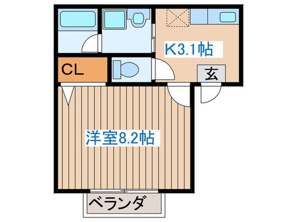 グリンゲイブル小田原の物件間取画像